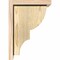 Ekena Millwork Ridgewood Rough Sawn Corbel w/Backplate, Douglas Fir, 8"W x 10"D x 14"H COR08X10X14RID01RDF - alternate 4